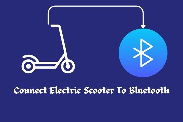 how to connect electric scooter to bluetooth